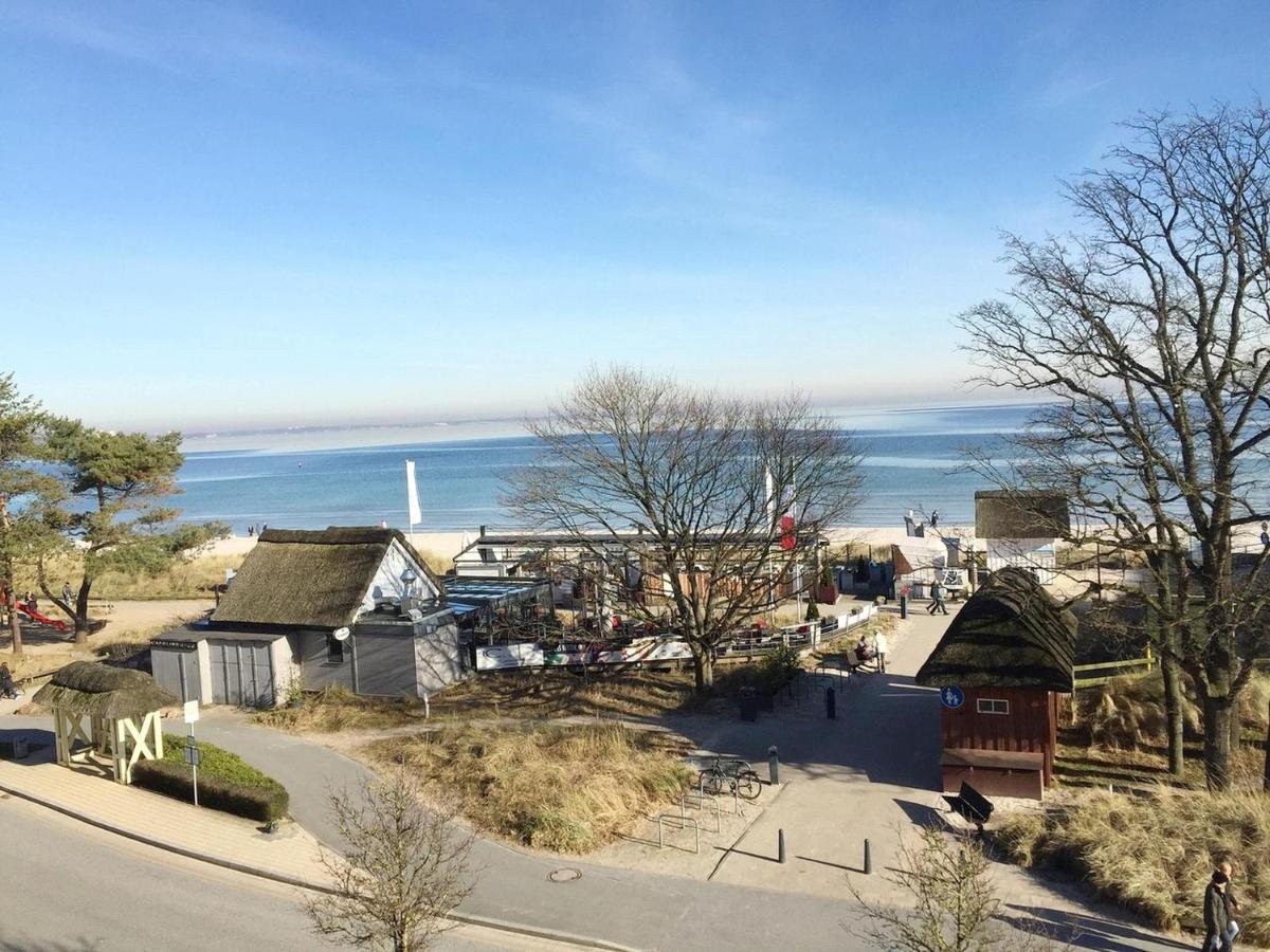 Haus An Der Strandallee 126 Appartement Seeblick Scharbeutz Bagian luar foto
